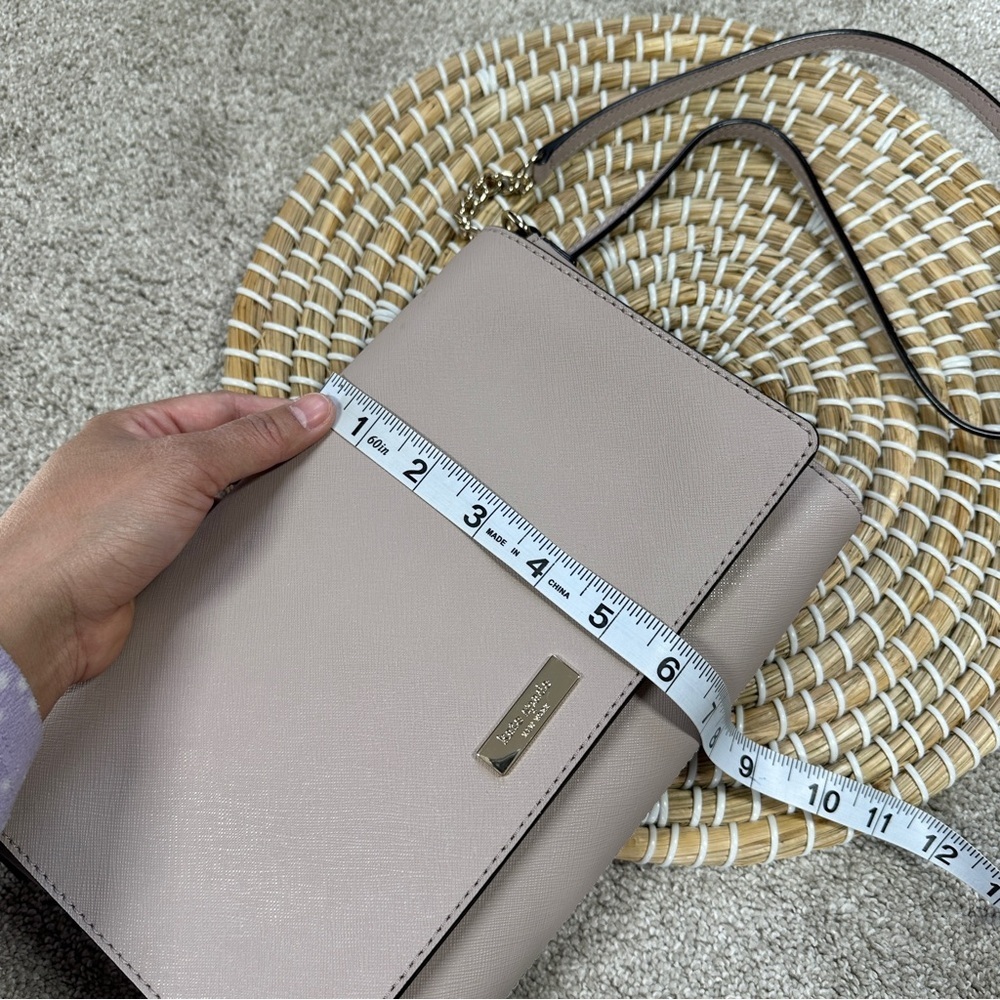 NWT Kate Spade Tilden Place Alek Crossbody Bag Soft Saffiano Leather Plum Dawn - Picture 7 of 16